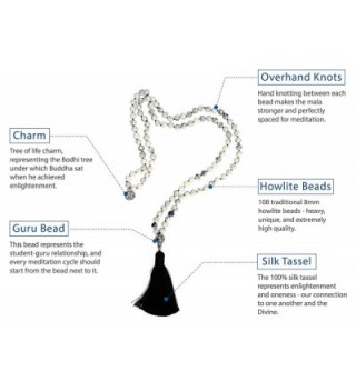 Japa Mala Beads Long Necklace in Women's Strand Necklaces