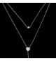 Dainty Heart Lariat Necklace Necklaces in Women's Y-Necklaces