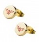 DC Comics Wonder Plated Earrings