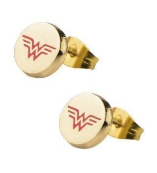 DC Comics Wonder Plated Earrings