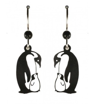 Sienna Sky Emperor Penguin with Chick Earrings 892 - CX11CUHCFER
