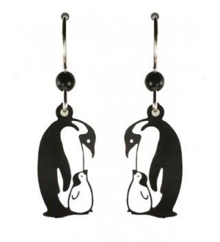 Sienna Sky Emperor Penguin with Chick Earrings 892 - CX11CUHCFER