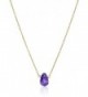 Dogeared Lasting Healing Amethyst Necklace