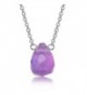 Dogeared Lasting Healing Amethyst Necklace in Women's Pendants