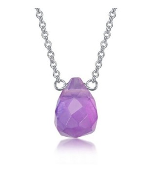 Dogeared Lasting Healing Amethyst Necklace in Women's Pendants