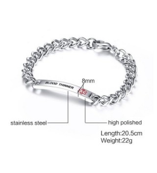 VNOX THINNER Bracelet Stainless Medical