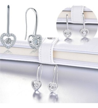 Earrings YL Sterling Zirconia Earrings White Girlfriend in Women's Drop & Dangle Earrings