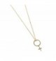 Necklace Delicate Feminist Everyday Empowerment - Venus Necklace - 18K Gold - C817YIHM2SI