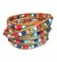 Colorful Crystal Gemstone Wrap Bracelet | Emily LaRosa - C312BL9T64L