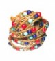 Colorful Gemstone Bracelet Emily LaRosa in Women's Wrap Bracelets