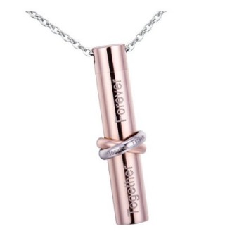 HooAMI Cremation Together Cylinder Necklace