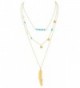 Sundear Multilayer Necklace Exquisite Turquoise