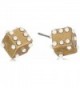 Marc Jacobs Charms Dice Stud Earrings - CN12FLCJQJJ