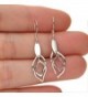 EVER FAITH Sterling Gorgeous Hollow out in Women's Drop & Dangle Earrings