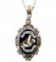 Alkemie Sloth "Don't Hurry Be Happy" Cameo Pendant Necklace - CI18203OOQ4