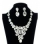 Womens Evening Gala Necklace Earring