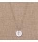 Semicolon Necklace Stamped Symbol Stainless