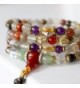 Natural Colorful Buddhist Necklace Bracelet in Women's Link Bracelets