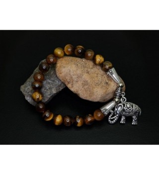 Falari Elephant Bracelet Tiger Eye B2448 TE