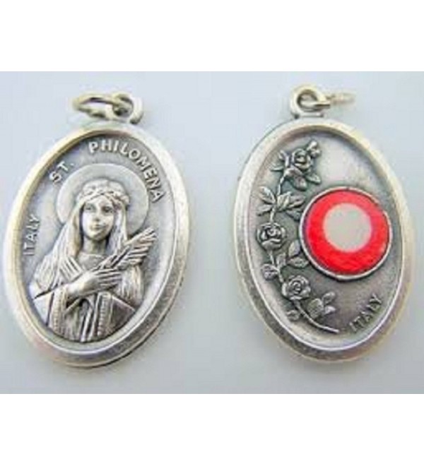 Catholic Patron Saints Oxidized Philomena - C511KGCZGXF