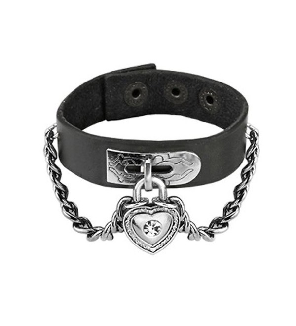 Genuine Leather Bracelet containing adjustable - C8116Z1SO1R