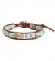 Natural Amazonite Bracelet Handmade Adjustable - CW183LSAC4L