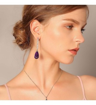 T400 Jewelers Earrings Swarovski Crystals in Women's Hoop Earrings
