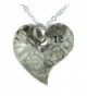 12th Year Anniversary Heart Necklace - Great 12th Anniversary Gift for Your Wife - CO12IP0LWOL