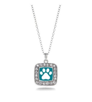 Pretty Classic Silver Crystal Necklace
