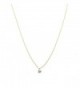 HONEYCAT Gold Jade Karma Single Crystal Necklace | Minimalist- Delicate Jewelry - CO12EME9J4J