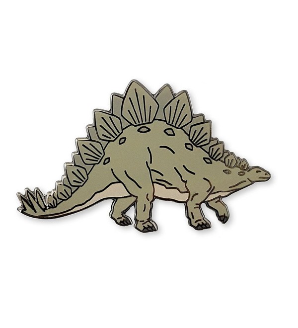 Pinsanity Dinosaur Enamel Lapel Pins - Stegosaurus - CI184OS0TU6