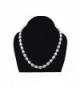 JYX Exquisite 8.5-10.5mm Gray Cultured Freshwater Pearl Necklace 18 inches - CG12O6O6AUJ