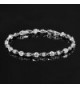 Stainless Swarovski Elements Zirconia Bracelet