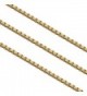 1.4mm Stainless Steel Box Chain Necklace - C3129PA8E8V