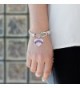 Bridesmaid Bracelet Silver Lobster Crystal in Women's Link Bracelets