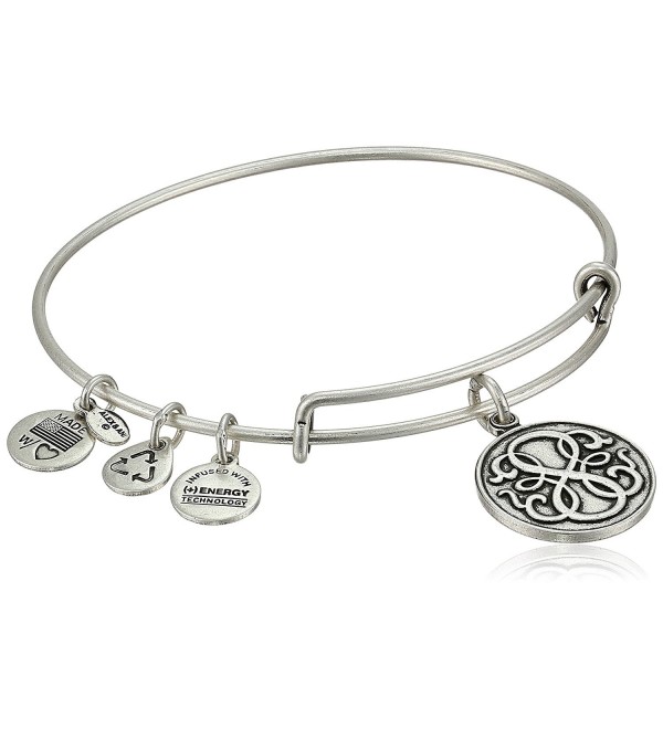 Alex and Ani Bangle Bar Path of Life Rafaelian Expandable Bracelet - Rafaelian Silver Finish - CL118VNE0HT