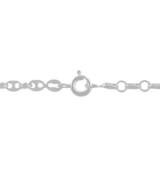 Sterling Silver Alternate Mariner Bracelet