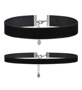 Tattoo Choker Necklace Stretch Velvet in Women's Choker Necklaces
