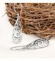 Bassion Sterling Filigree Teardrop Earrings in Women's Drop & Dangle Earrings