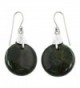 NOVICA Bloodstone .925 Sterling Silver Dangle Earrings 'Moon of Justice' - CM12DUHT615