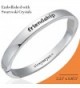 alexys%E2%80%A2ryan Friendship Bracelet Swarovski Crystal in Women's Bangle Bracelets