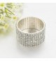 Long Way Silver Tone Rhinestone Bracelet in Women's Stretch Bracelets