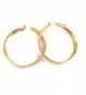 Large Inch Hoop Earrings Thick