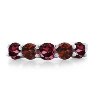 Rhodolite Garnet Sterling Silver Wedding