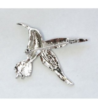 Faship Gorgeous Emerald Hummingbird Brooch in Women's Brooches & Pins