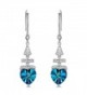 NINASUN Christmas Swarovski Anniversary Girlfriend - Drop Earrings - C6188E5MCUG