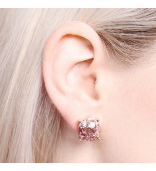 Fashion Womens Square Glitter Earrings in Women's Stud Earrings