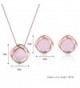 Pokich Pendant Necklace Earring Fashion in Women's Jewelry Sets