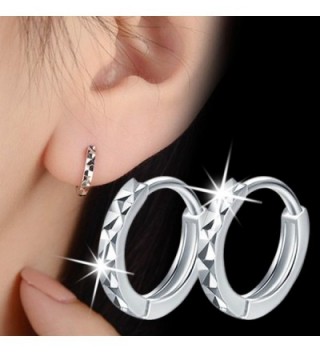 Fashion Sterling Polished Rhombic Earrings