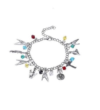 Lureme Star Trek Charm Bracelet Cosplay Jewelry (bl003121) - C7184S7GLTE